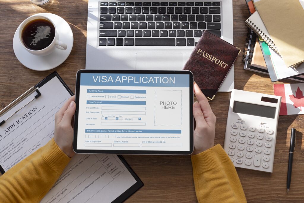 visa-application-form-tablet